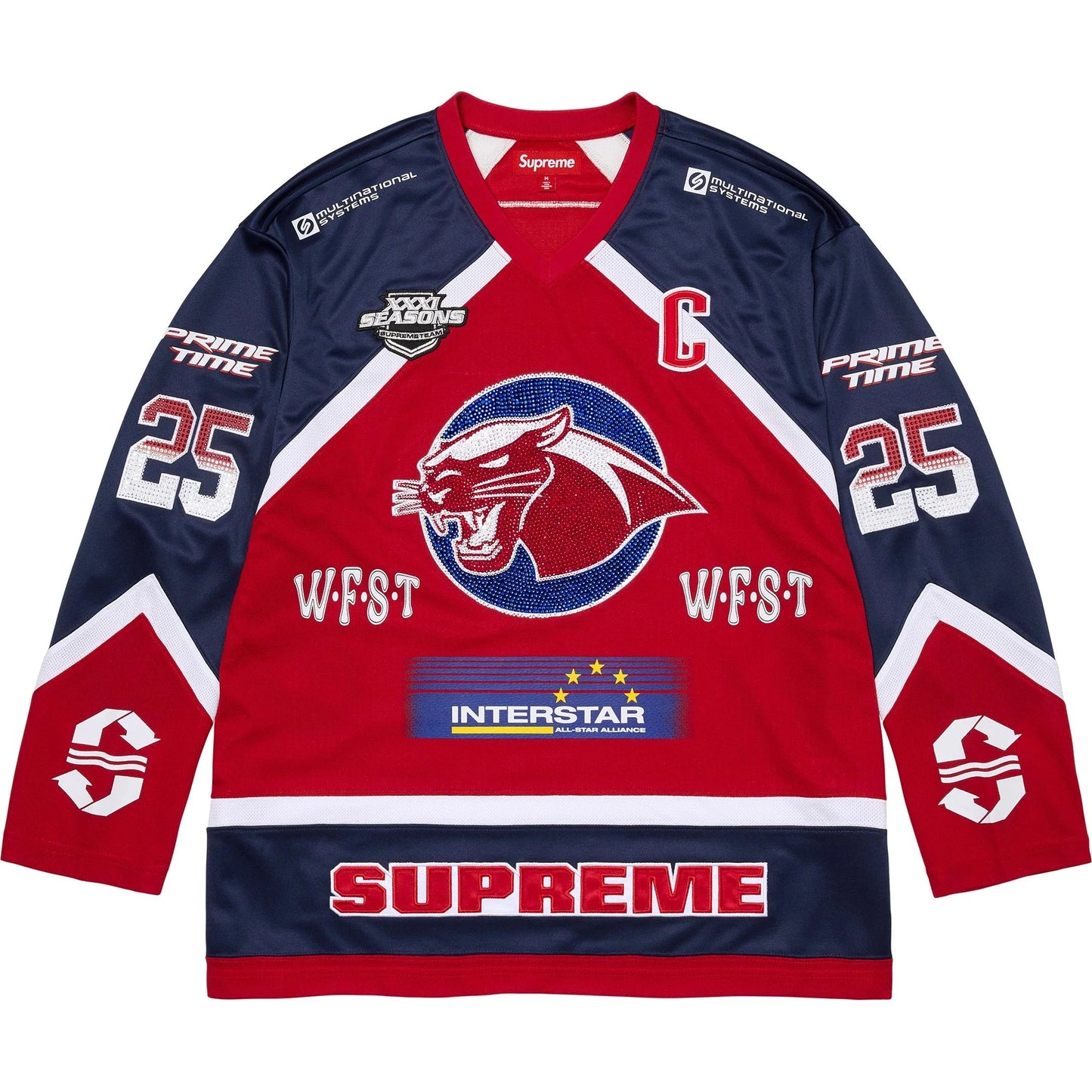 Rhinestone Hockey Jersey PREORDER