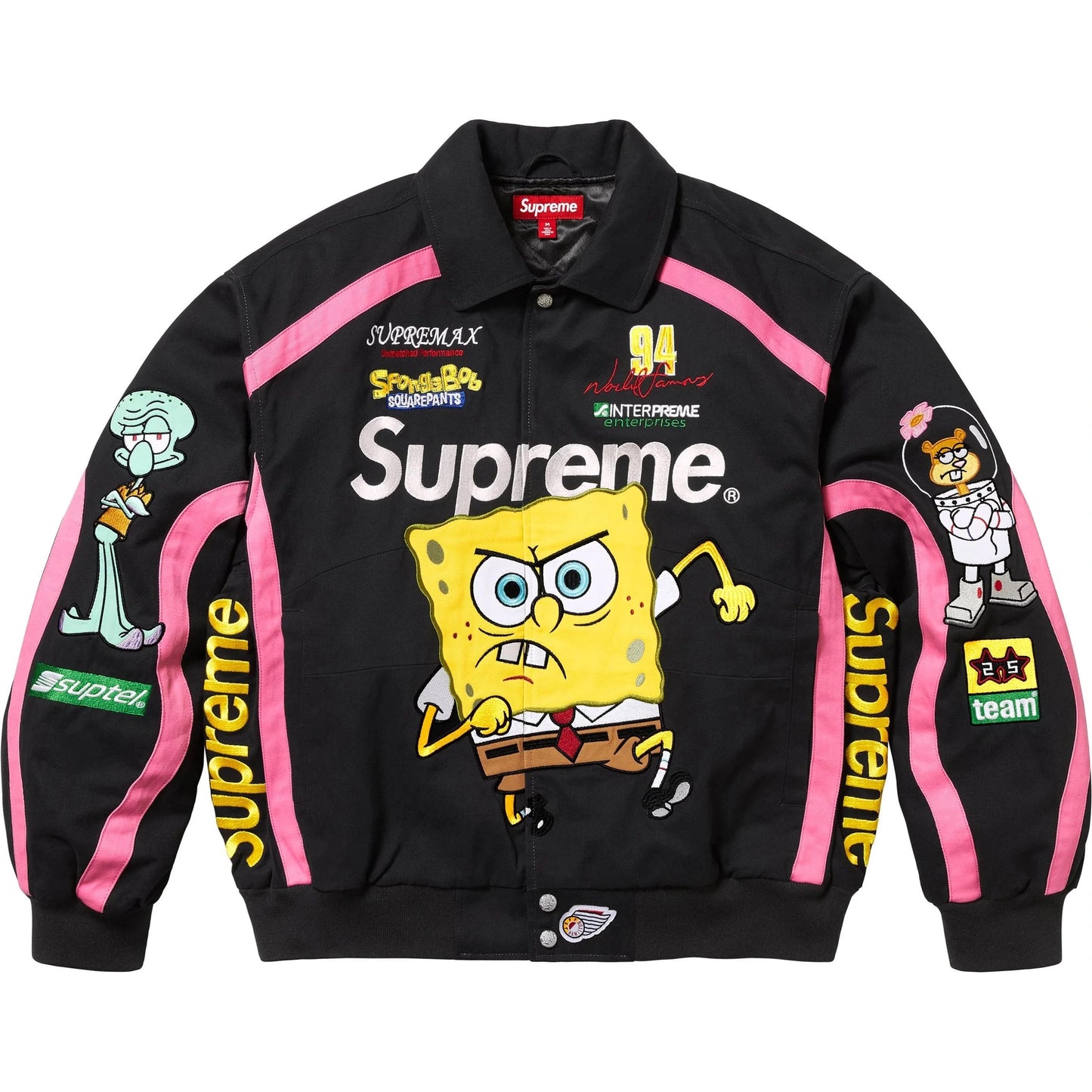 Spongebob Squarepants Jeff Hamilton Racing Jacket