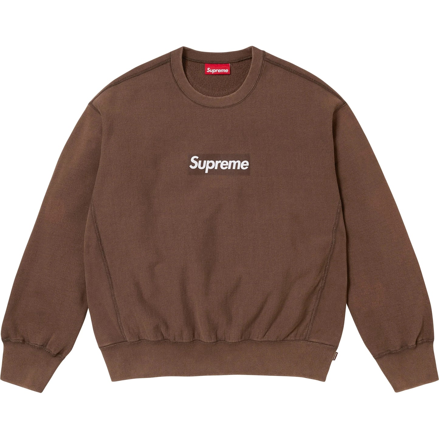 Washed Box Logo Crewneck