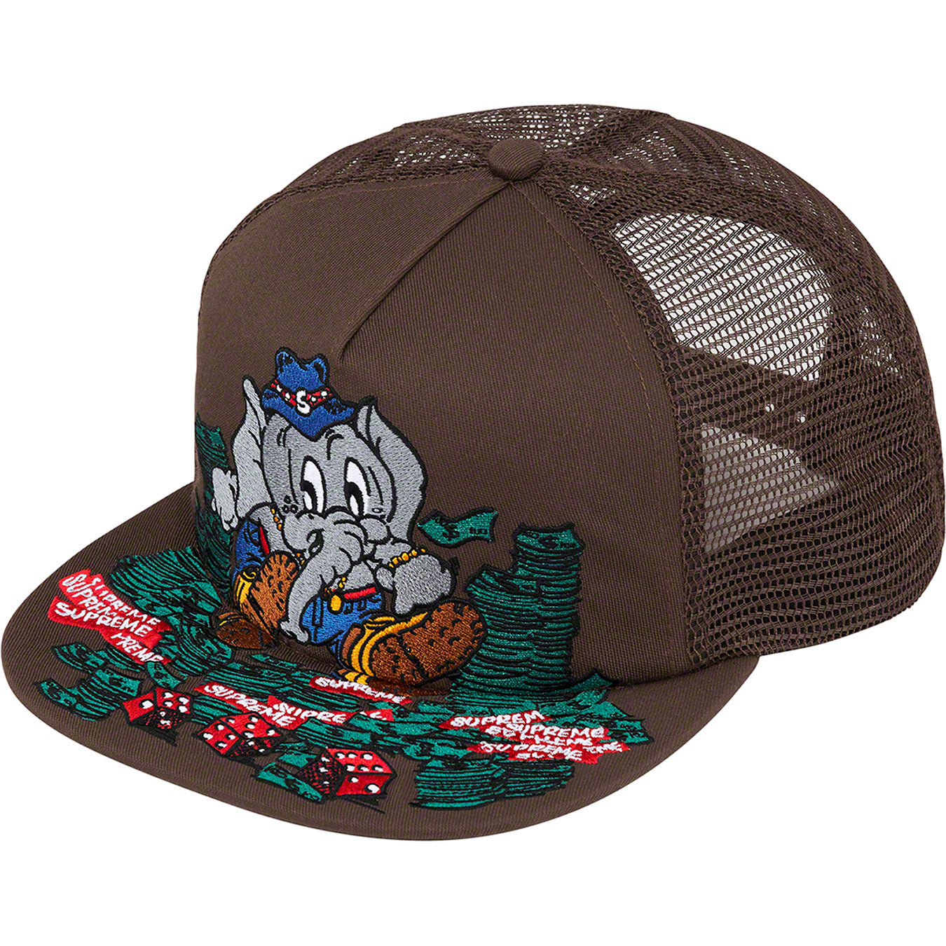 ELEPHANT MESH BACK 5-PANEL