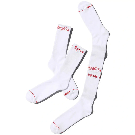 MAISON MARGIELA HANES CREW SOCKS 1 PACK