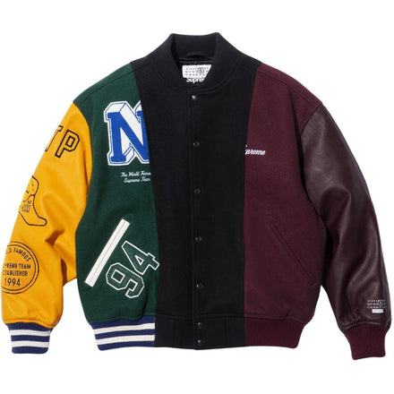 MM6 MAISON MARGIELA SPLIT VARSITY JACKET