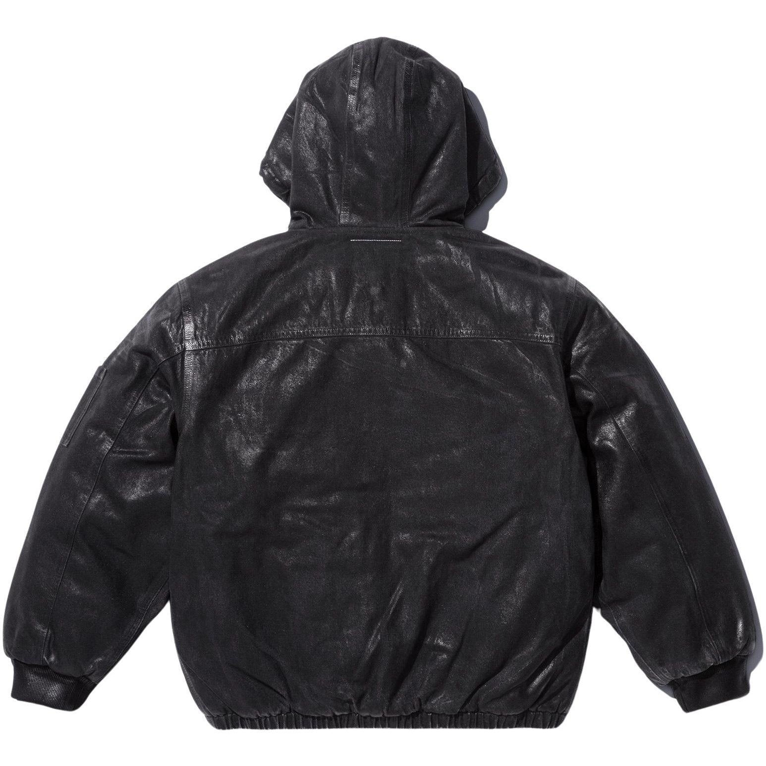 MM6 MAISON MARGIELA FOIL HOODED WORK JACKET