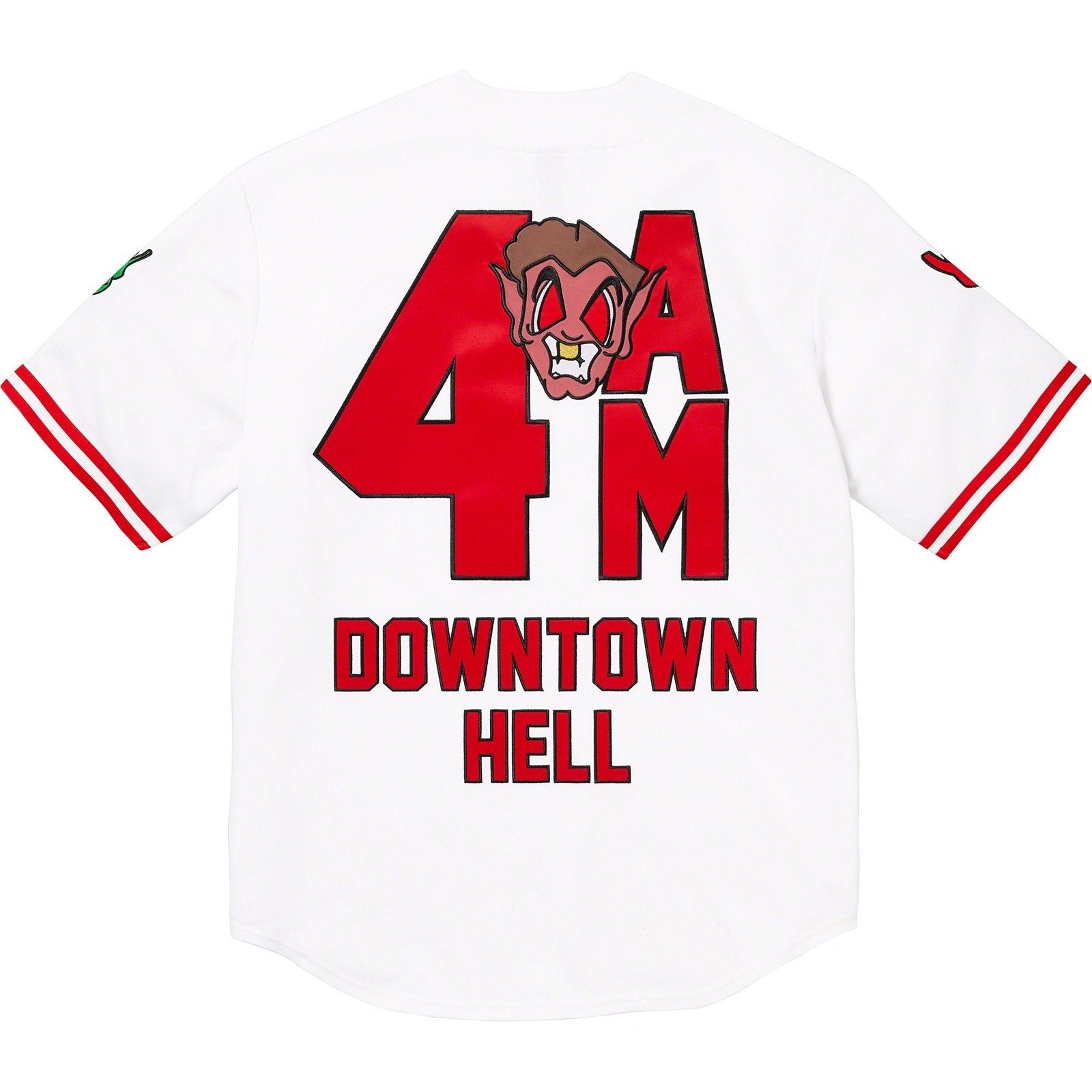 MITCHELL & NESS® Downtown Hell Baseball Jersey