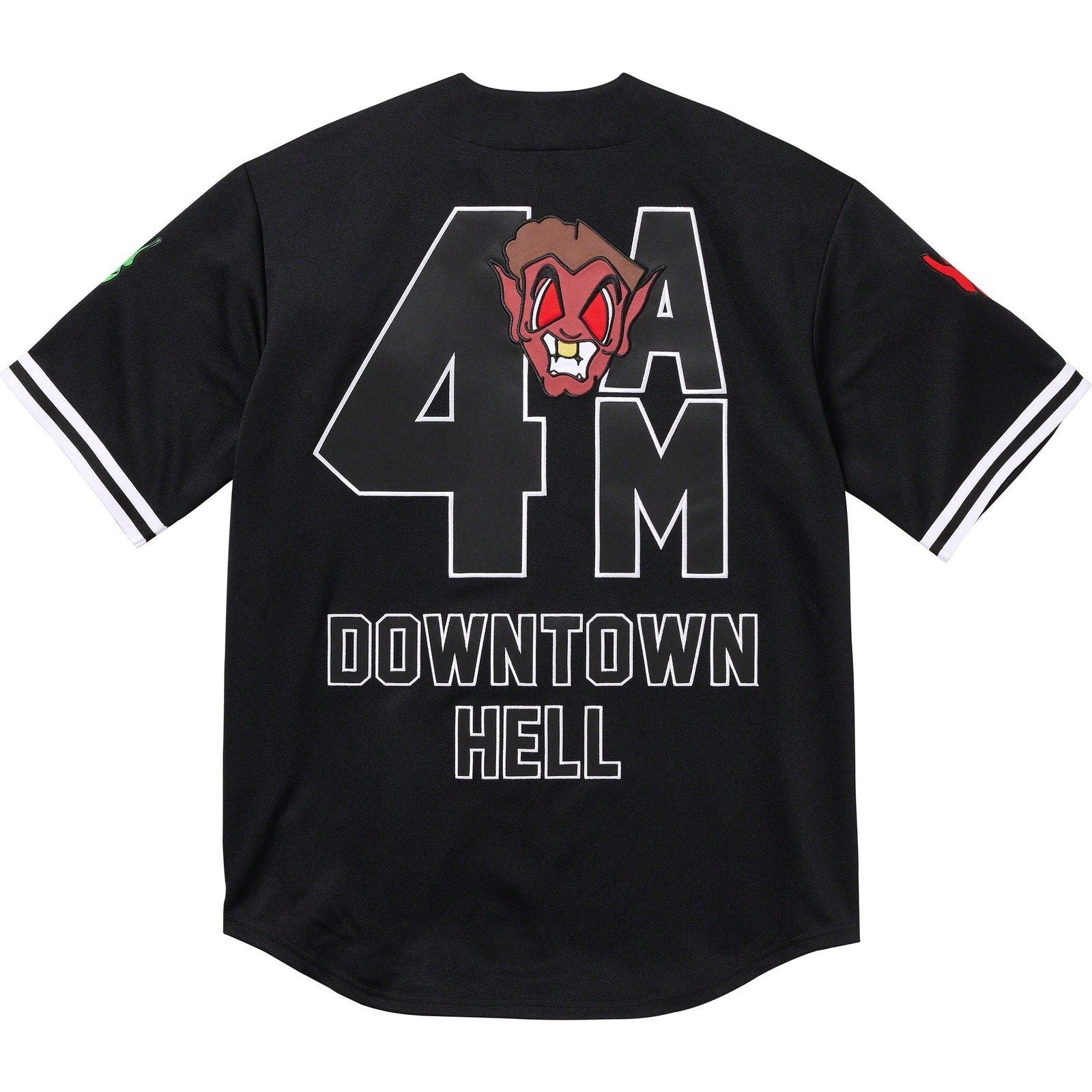 MITCHELL & NESS® Downtown Hell Baseball Jersey