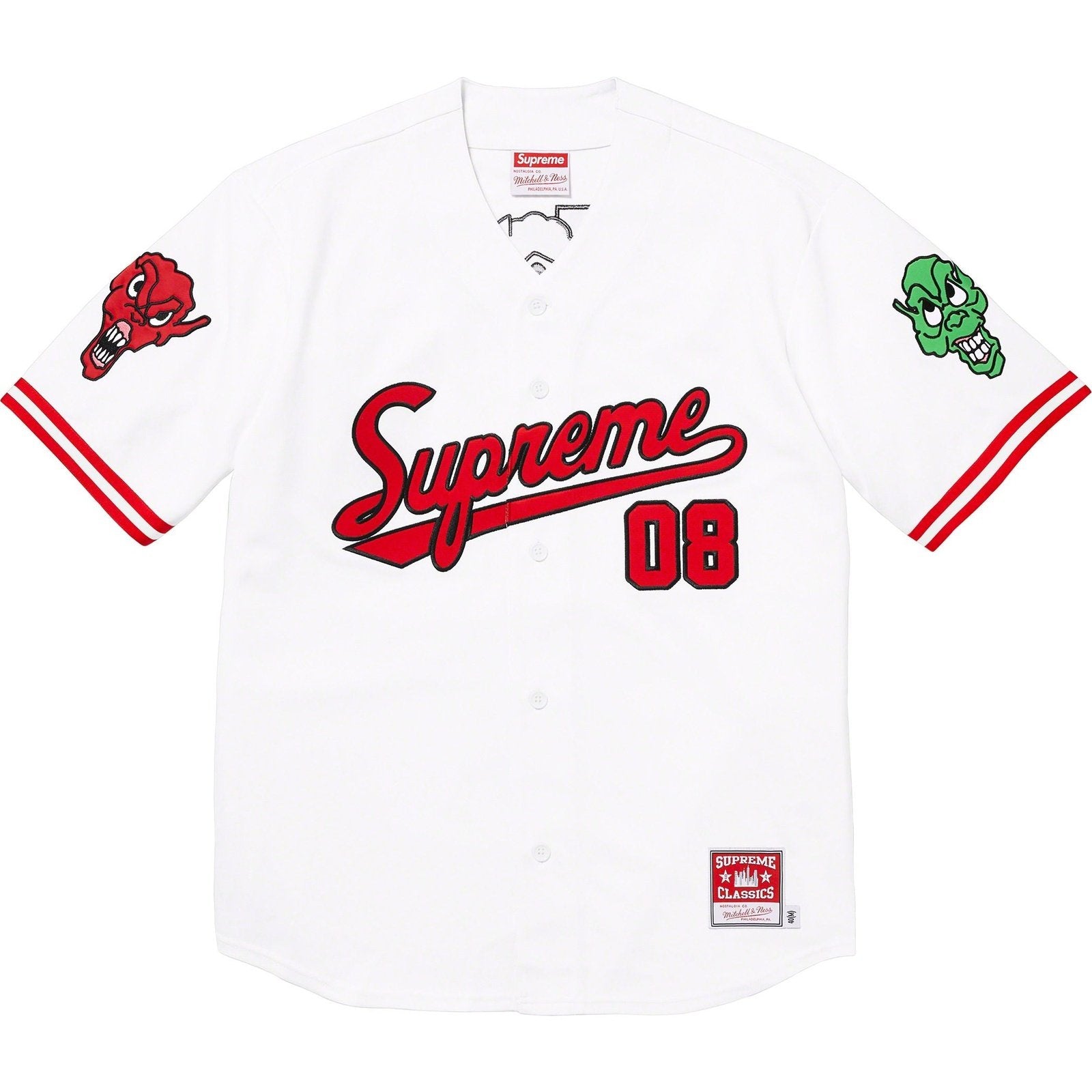 MITCHELL & NESS® Downtown Hell Baseball Jersey