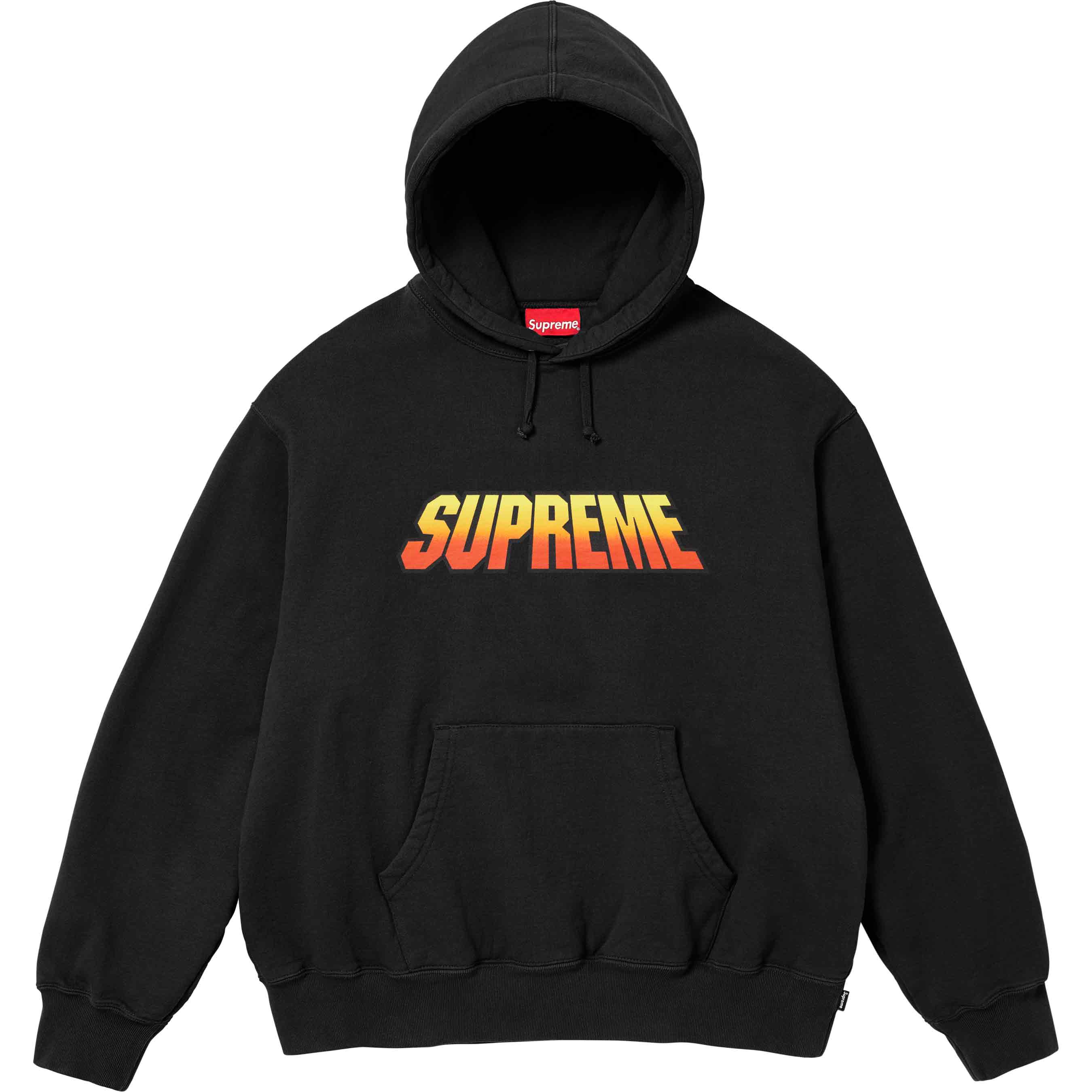 GRADIENT HOODED SWEATSHIRT