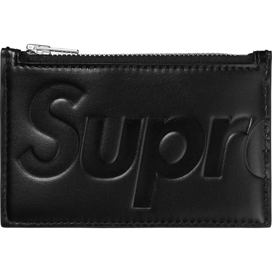 Leather Zip Card Holder