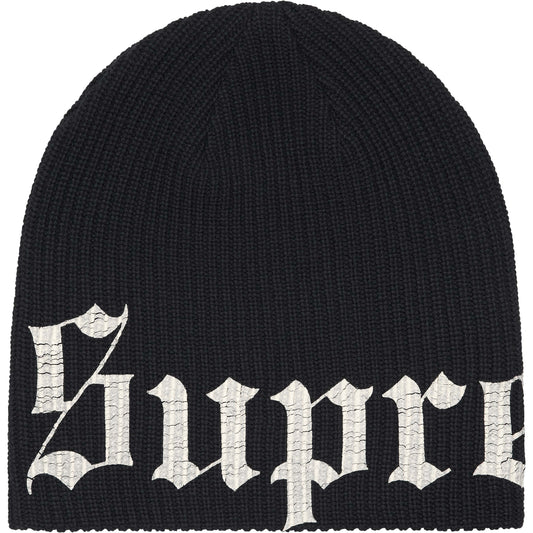 Old English Printed Beanie