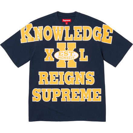 OVERPRINT KNOWLEDGE S/S TOP