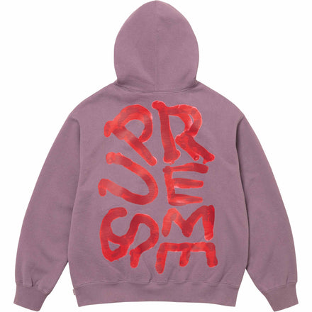 PAINT HOODED SWEATSHIRT