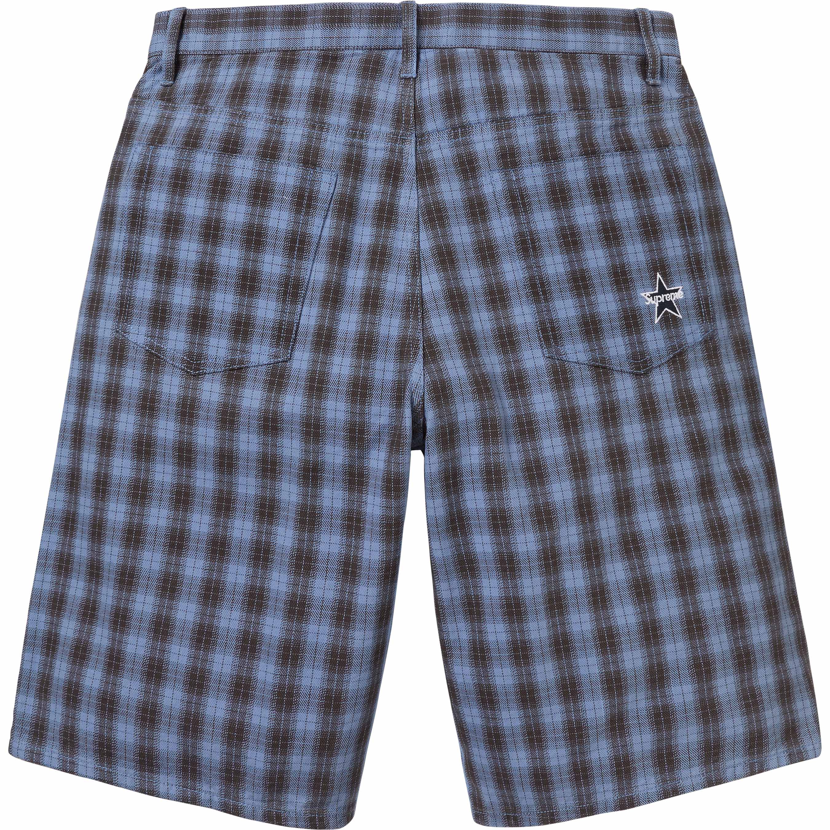 PLAID BAGGY SHORT