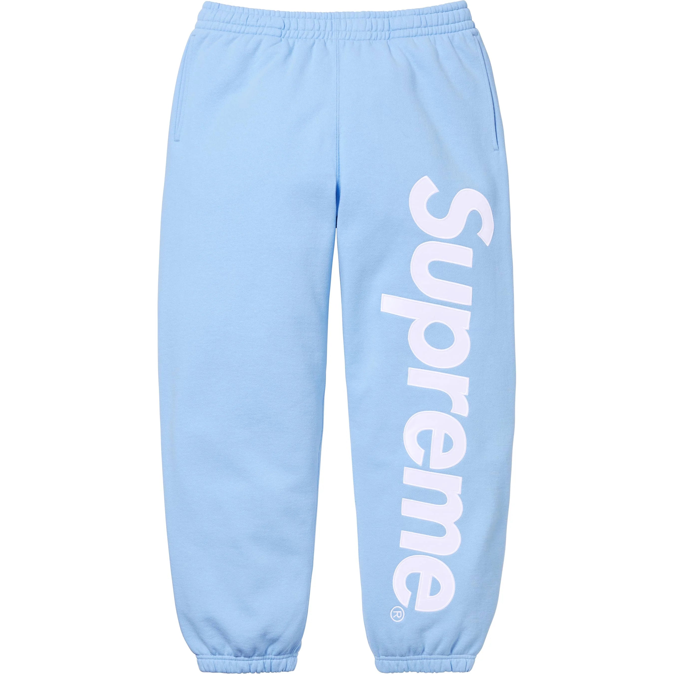 SATIN APPLIQUE SWEATPANT