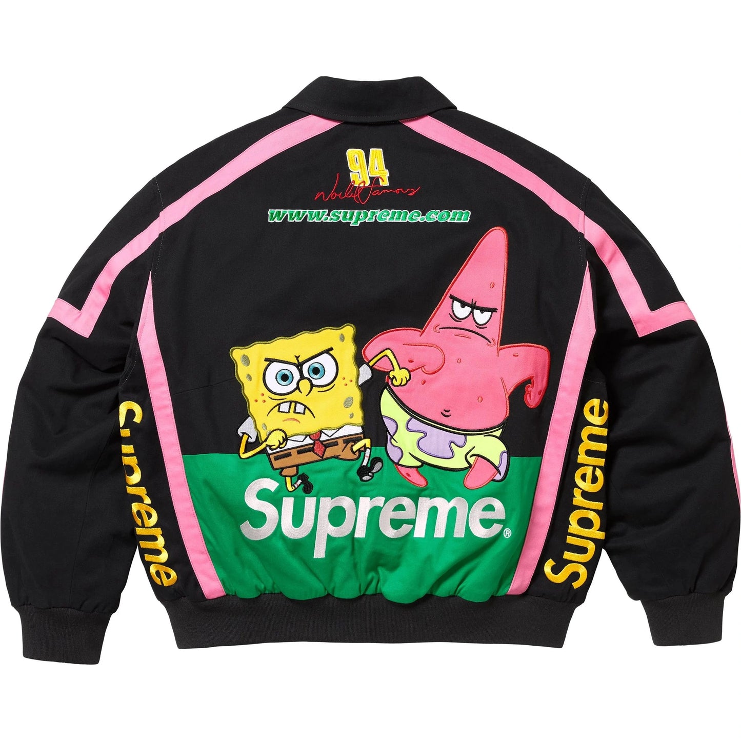 Spongebob Squarepants Jeff Hamilton Racing Jacket