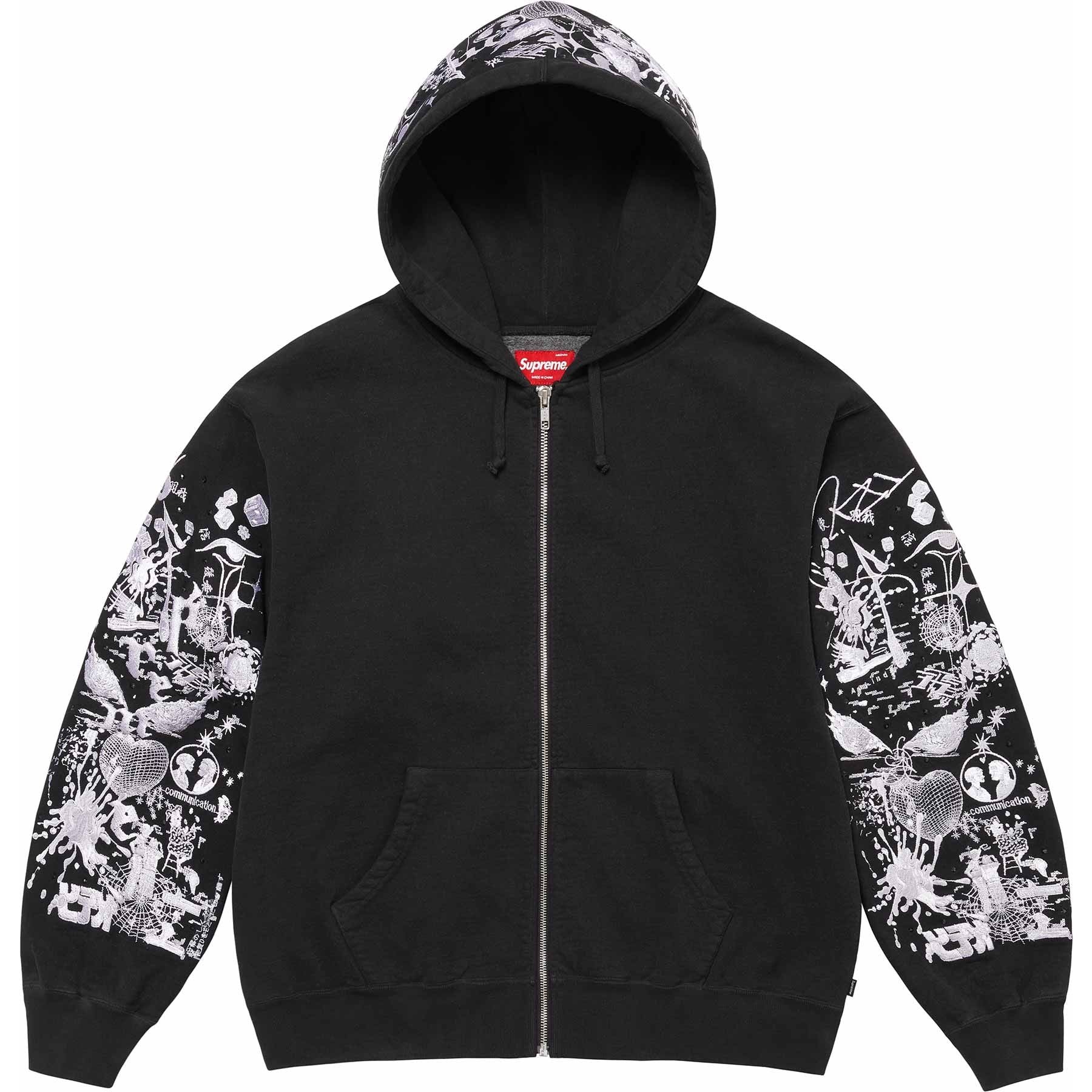 AOI ZIP UP HOODED SWEATSHIRT