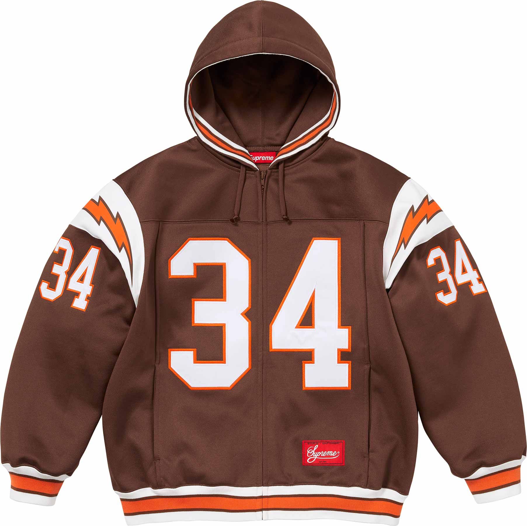 Football Zip Up Hoodie