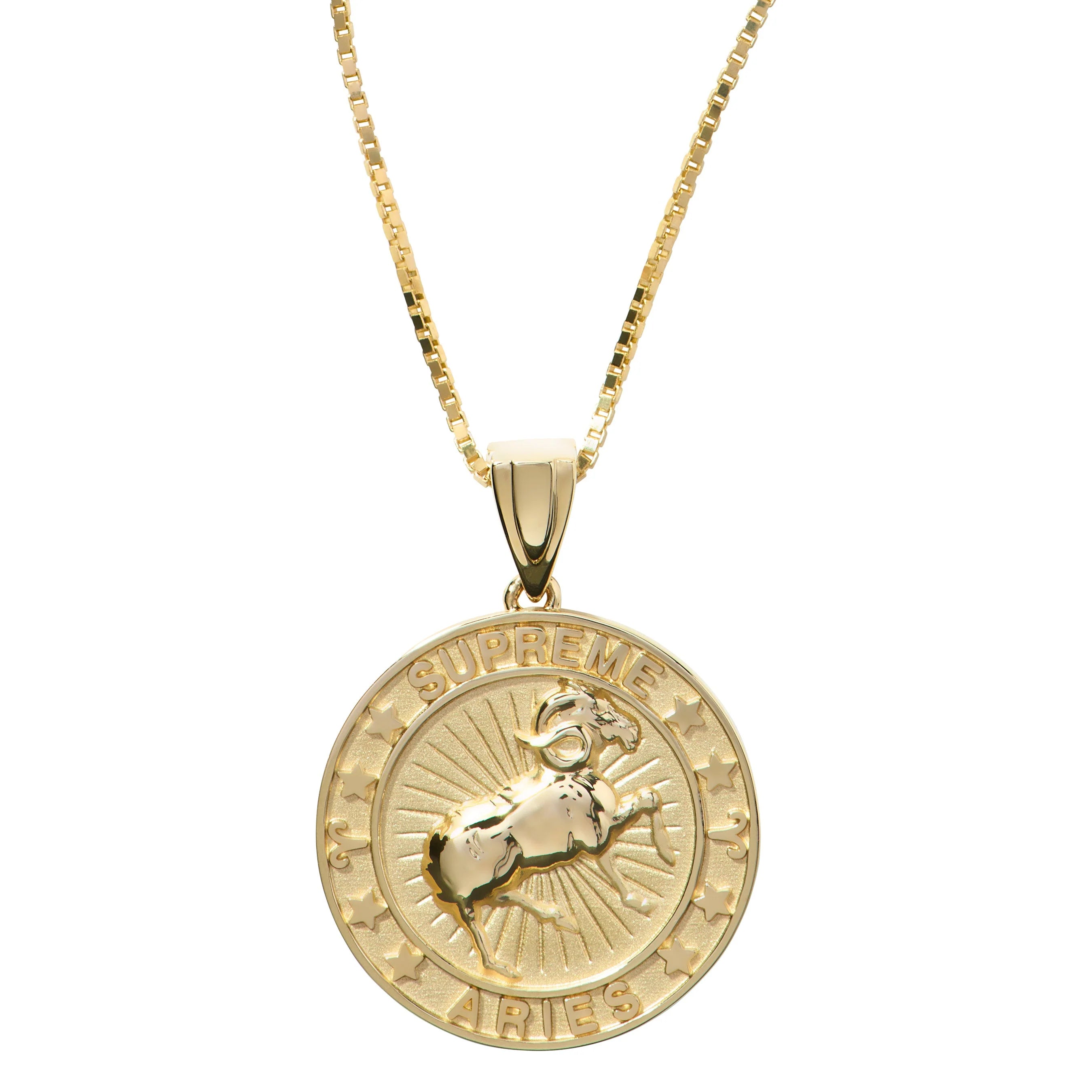 JACOB & CO 14K GOLD ZODIAC PENDANT