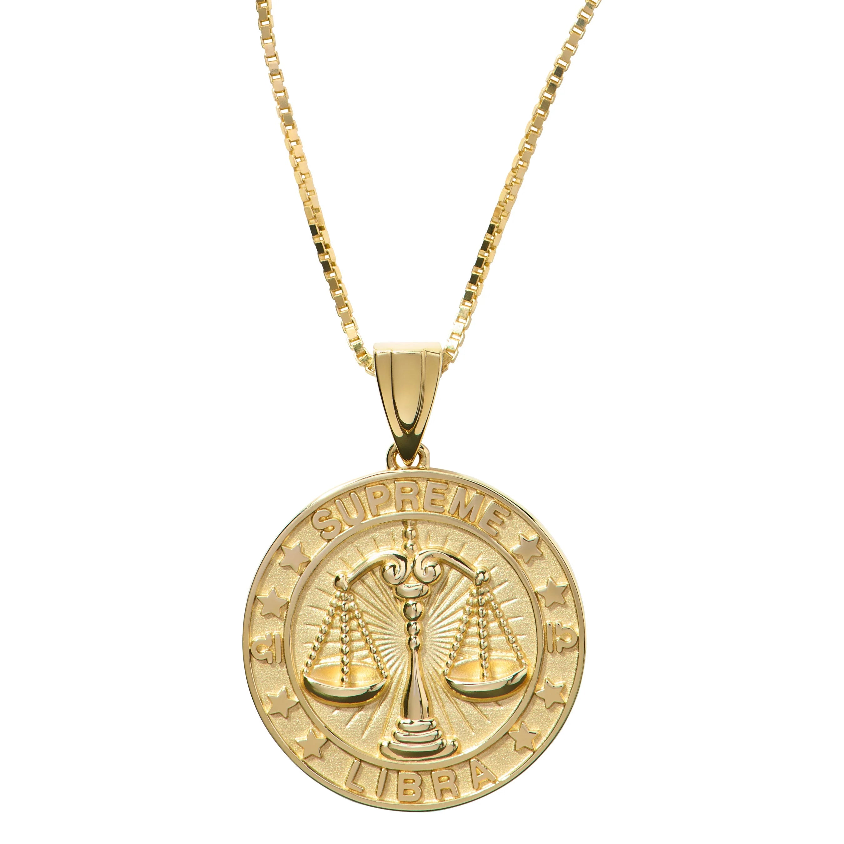 JACOB & CO 14K GOLD ZODIAC PENDANT