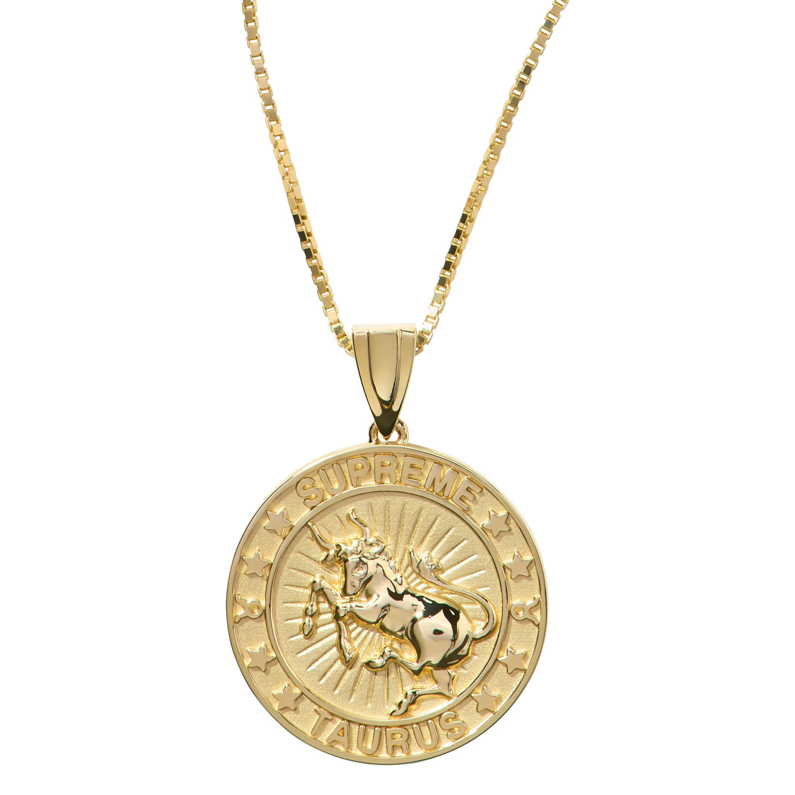 JACOB & CO 14K GOLD ZODIAC PENDANT