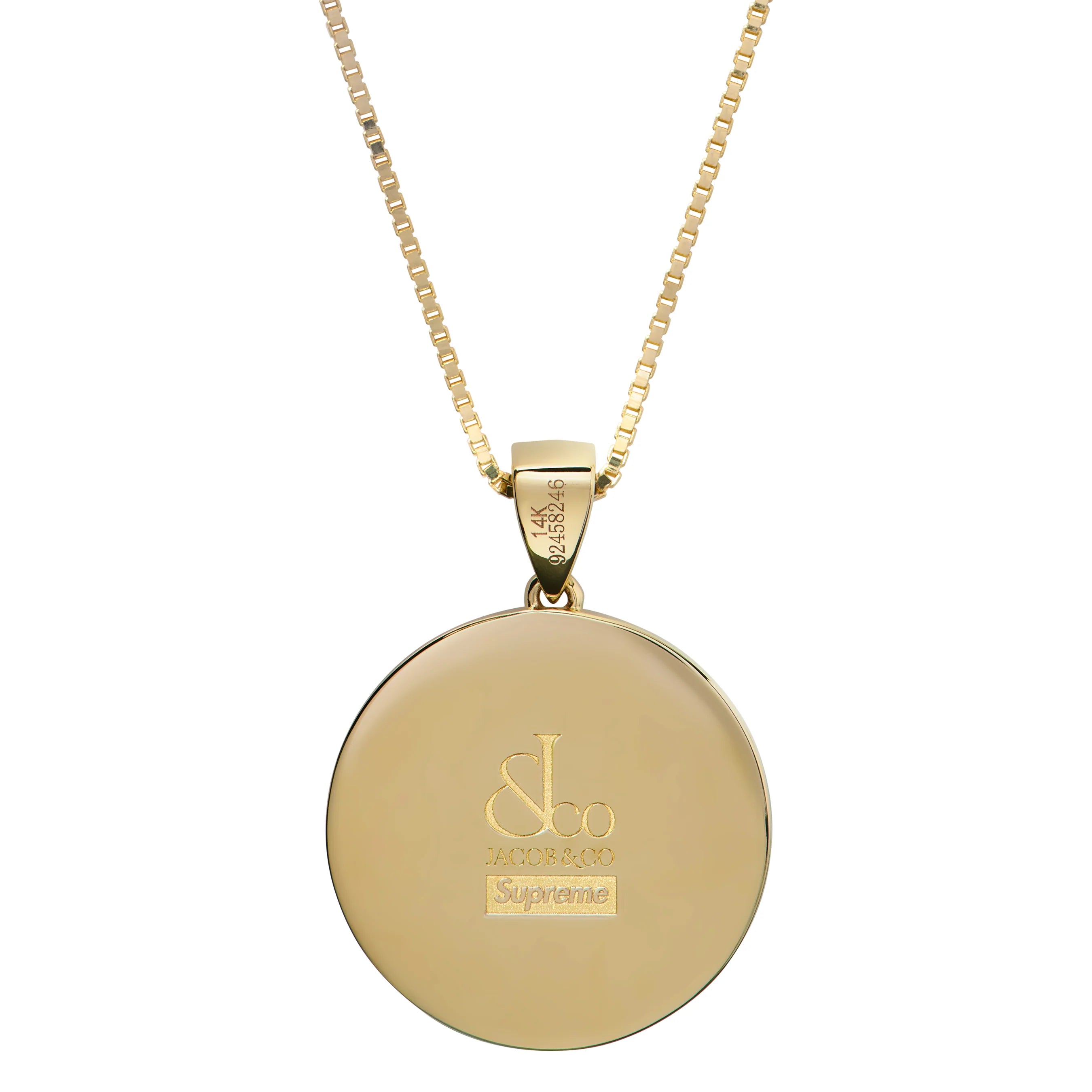 JACOB & CO 14K GOLD ZODIAC PENDANT