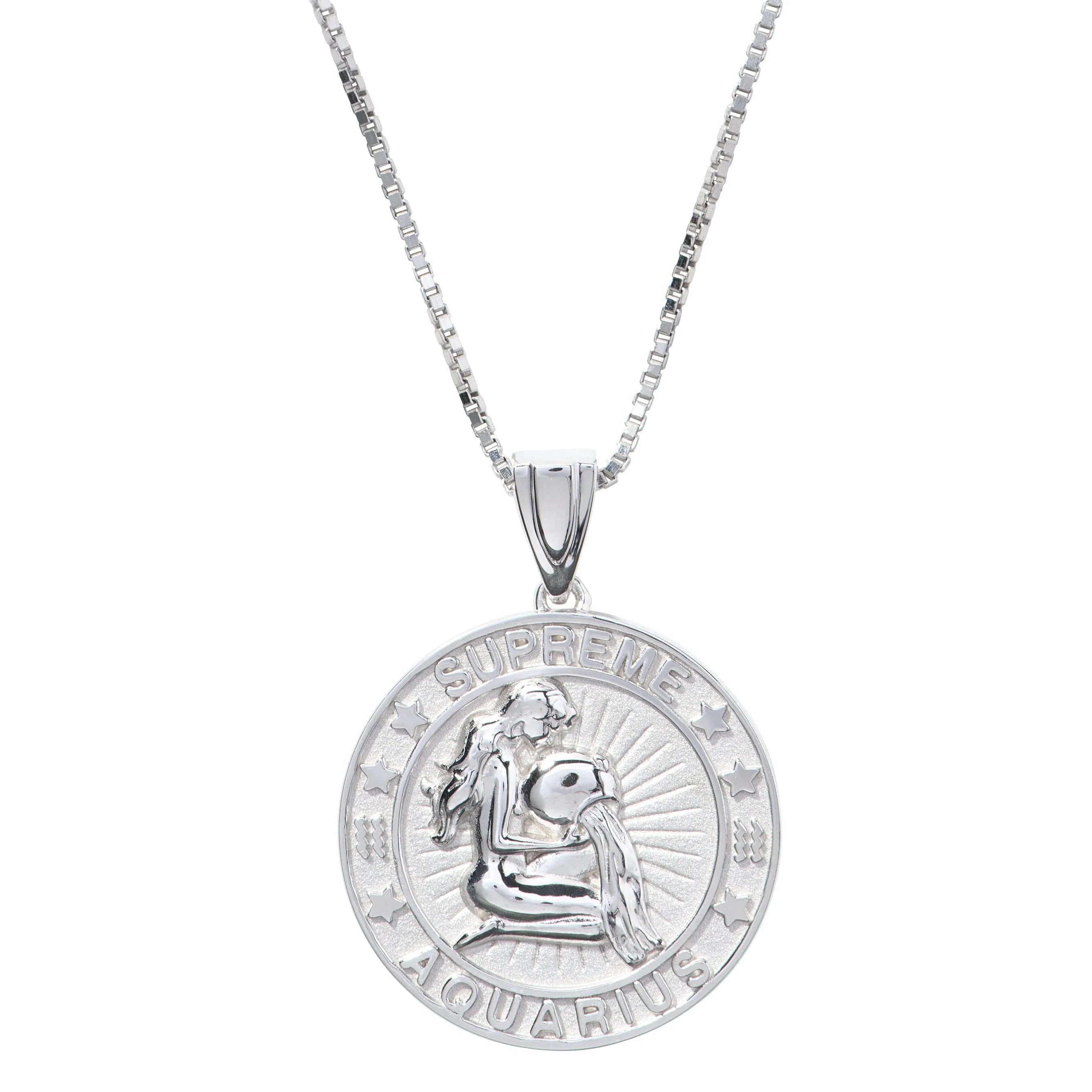 JACOB & CO STERLING SILVER ZODIAC PENDANT