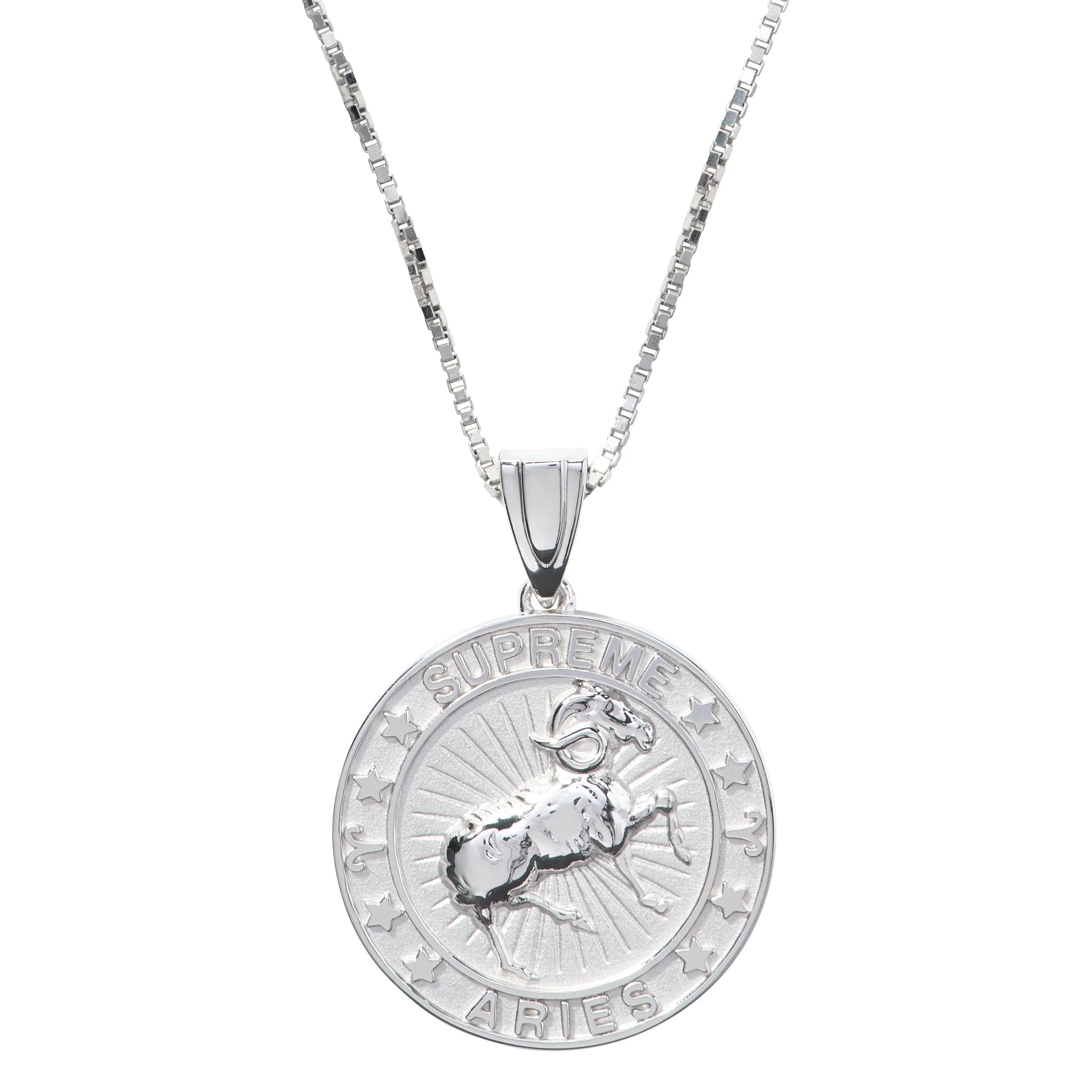 JACOB & CO STERLING SILVER ZODIAC PENDANT