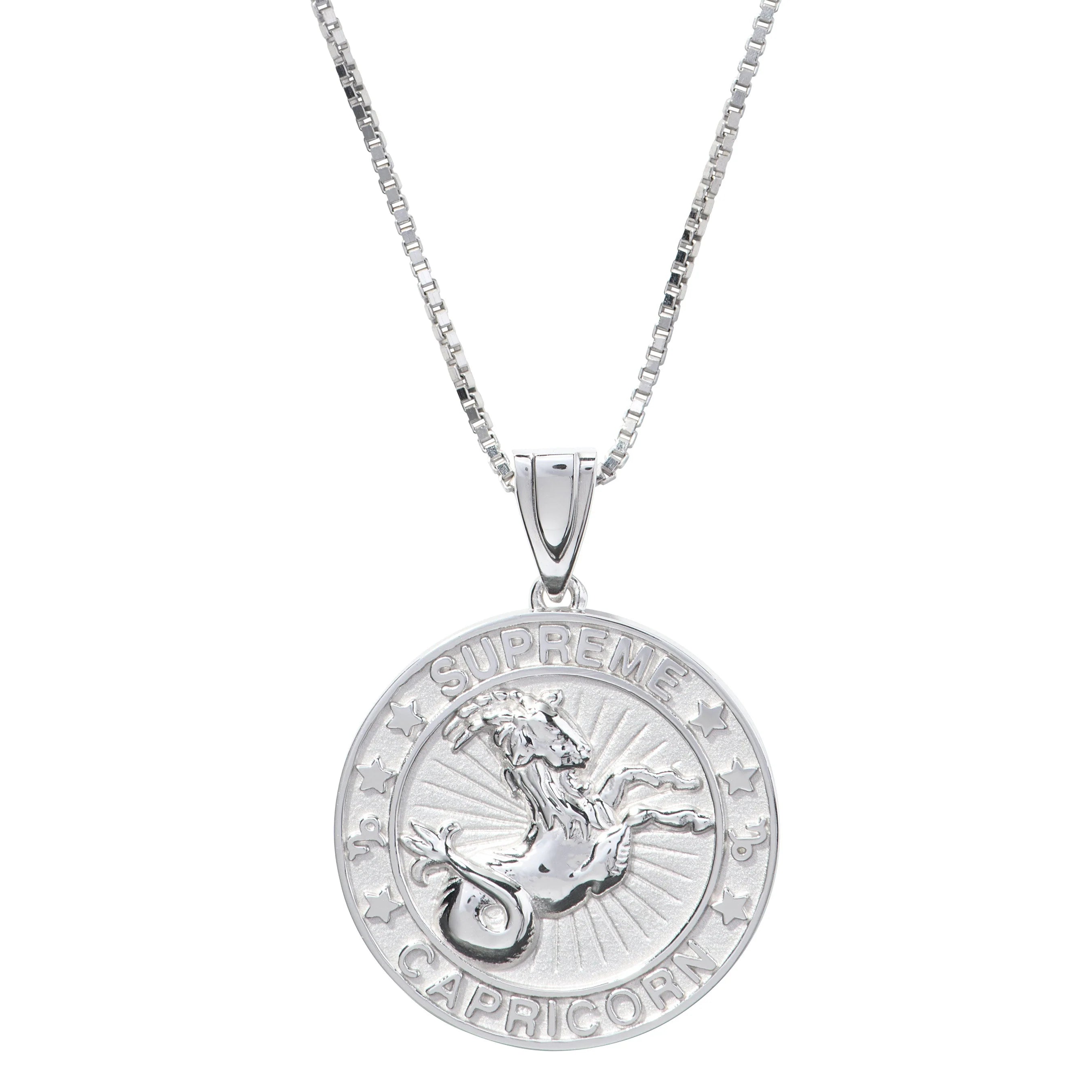 JACOB & CO STERLING SILVER ZODIAC PENDANT