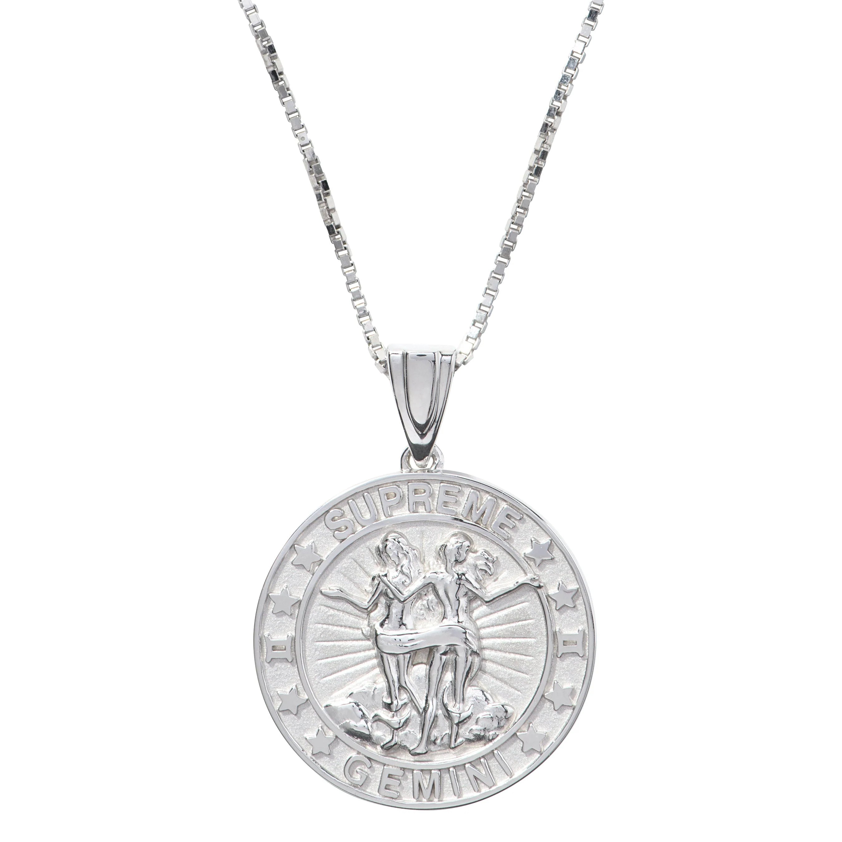 JACOB & CO STERLING SILVER ZODIAC PENDANT