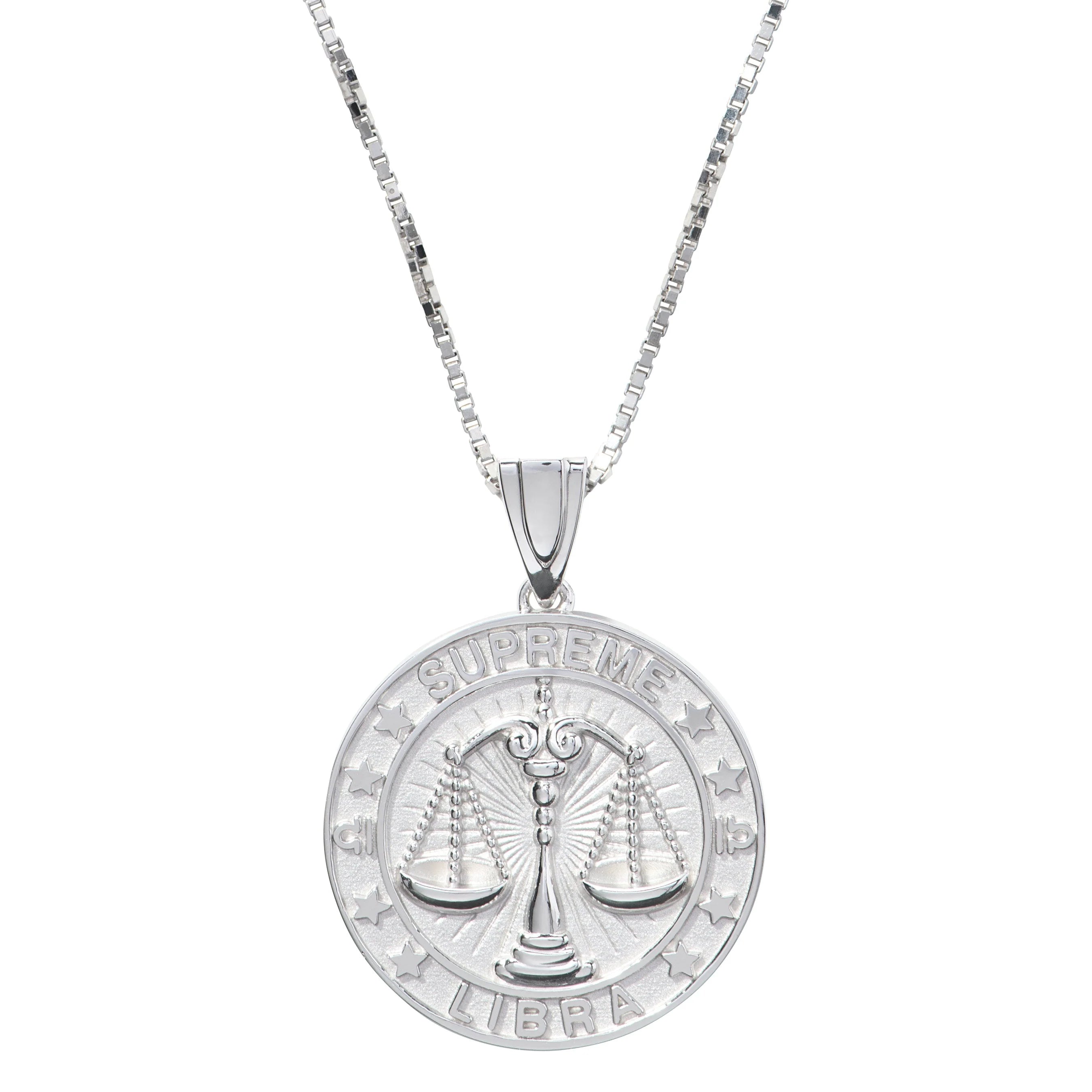 JACOB & CO STERLING SILVER ZODIAC PENDANT