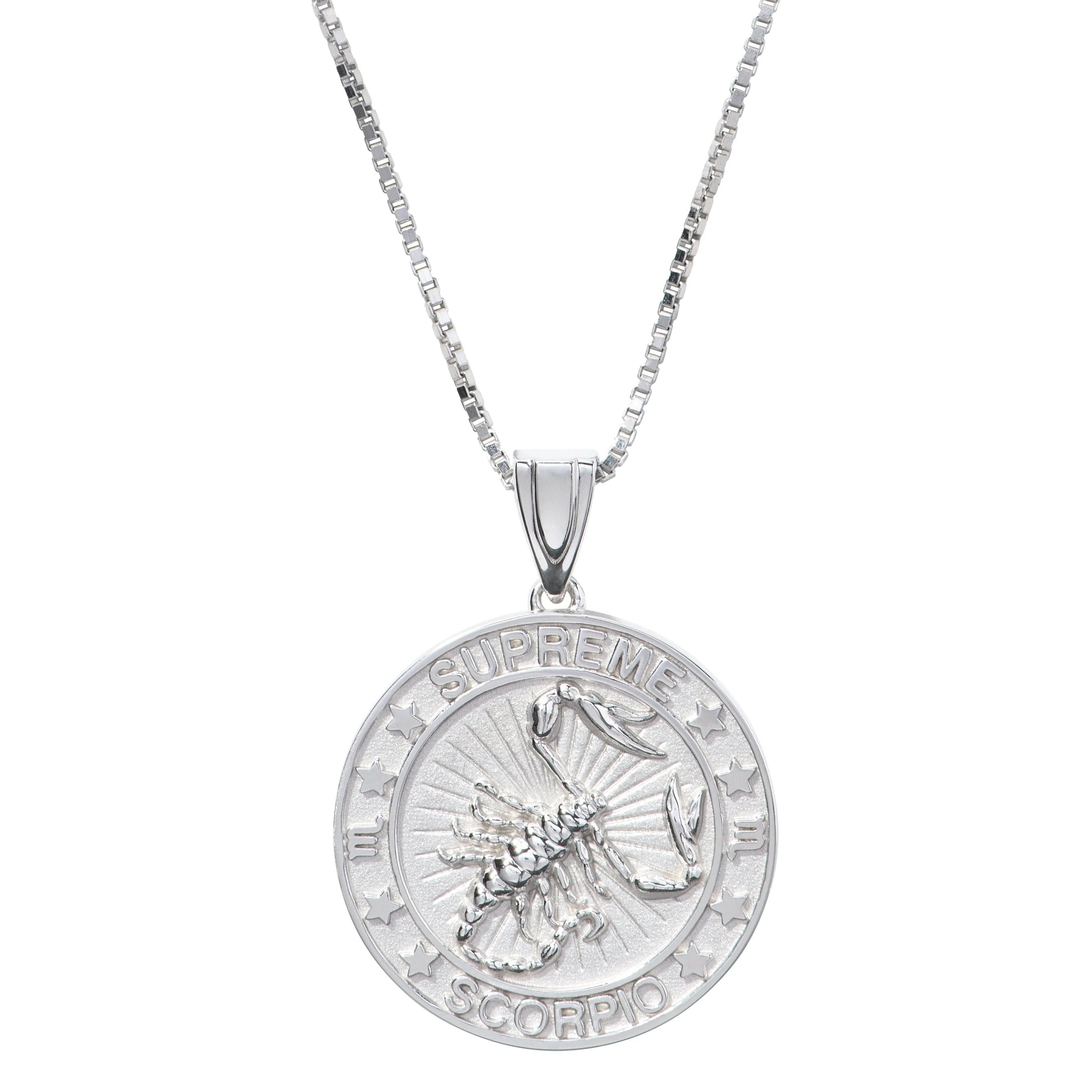 JACOB & CO STERLING SILVER ZODIAC PENDANT