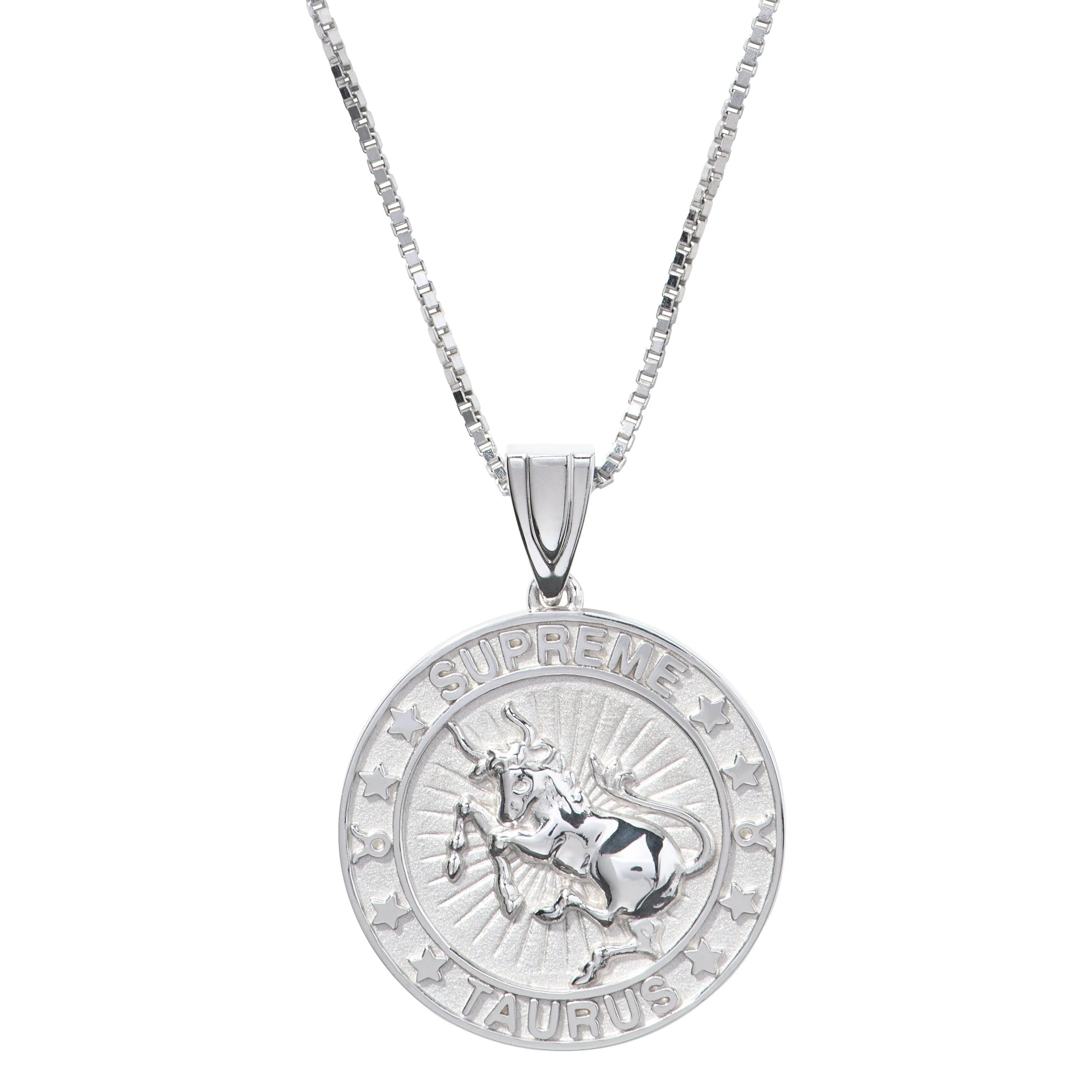 JACOB & CO STERLING SILVER ZODIAC PENDANT