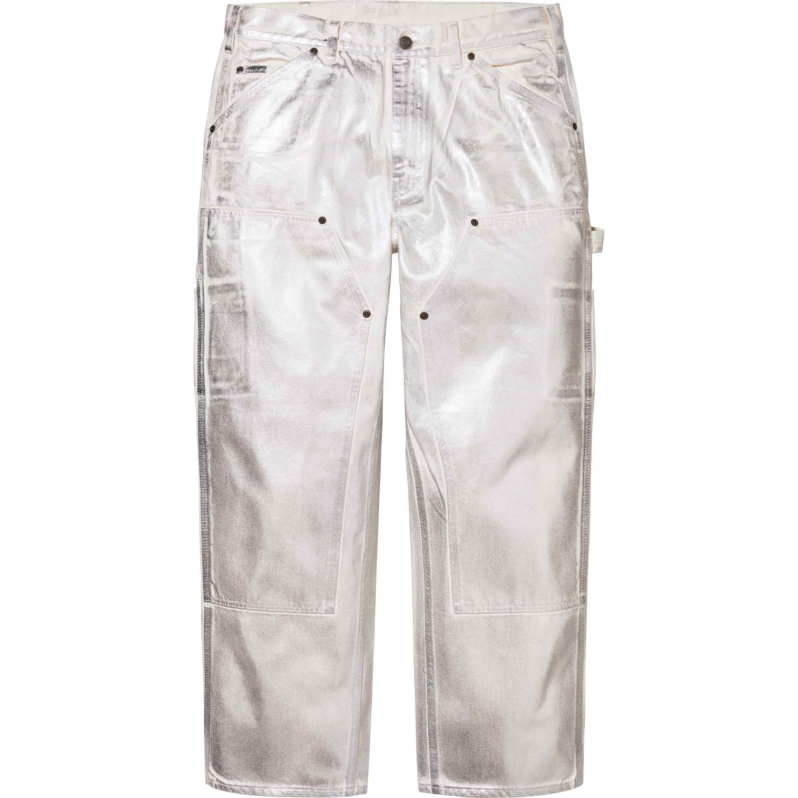 MM6 MAISON MARGIELA FOIL DOUBLE KNEE PAINTER PANT