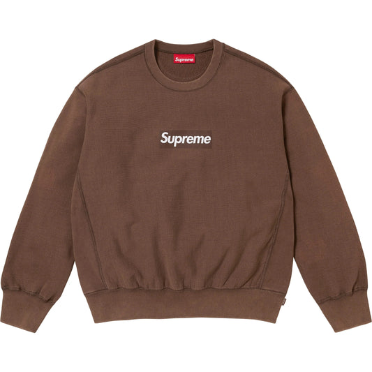Washed Box Logo Crewneck